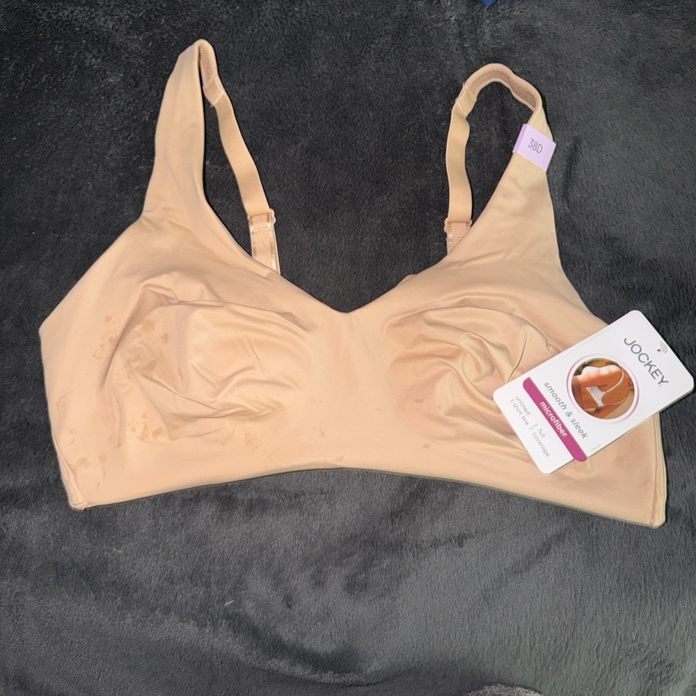 Jockey Beige Wireless Smooth Cup Bra